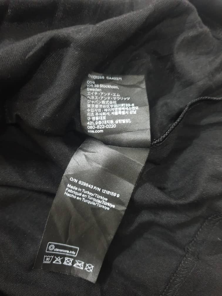 Cos Cos black colour Shirt Size US XXL / EU 58 / 5 - 4 Thumbnail