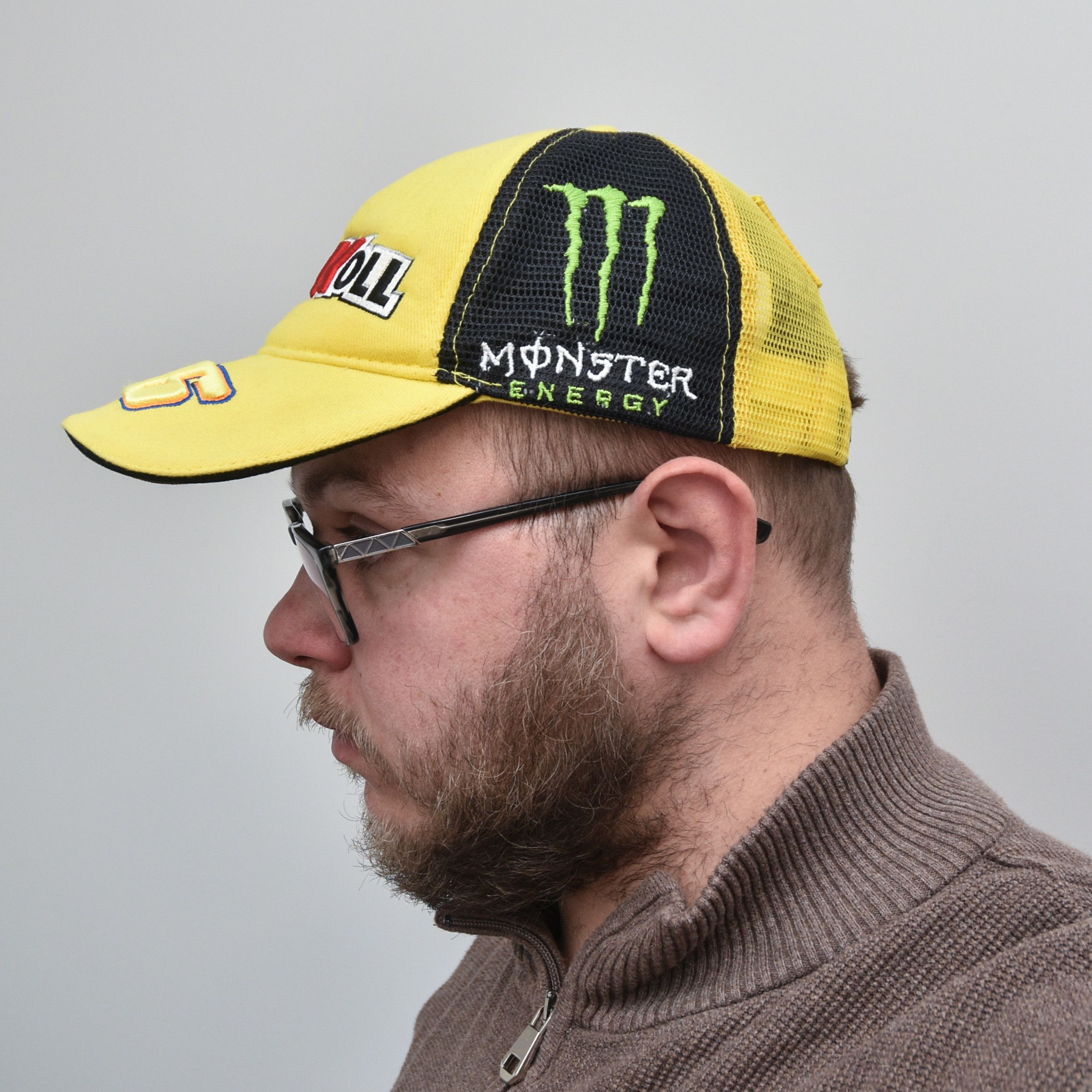 Formula 1 Monster Energy Valentino Rossi VR46 Racing Collection Cap Size ONE SIZE - 3 Thumbnail