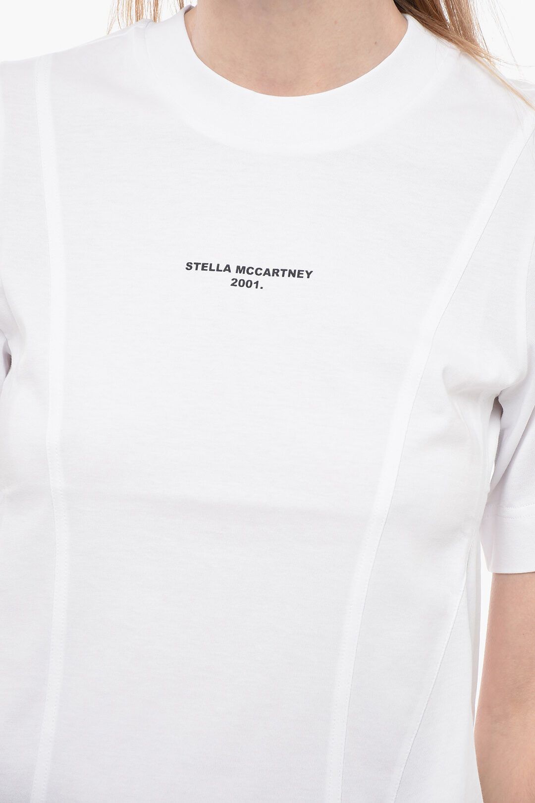 Stella McCartney og1mm0824 Cotton 2001 T- Shirt in White Size XS / US 0-2 / IT 36-38 - 3 Thumbnail