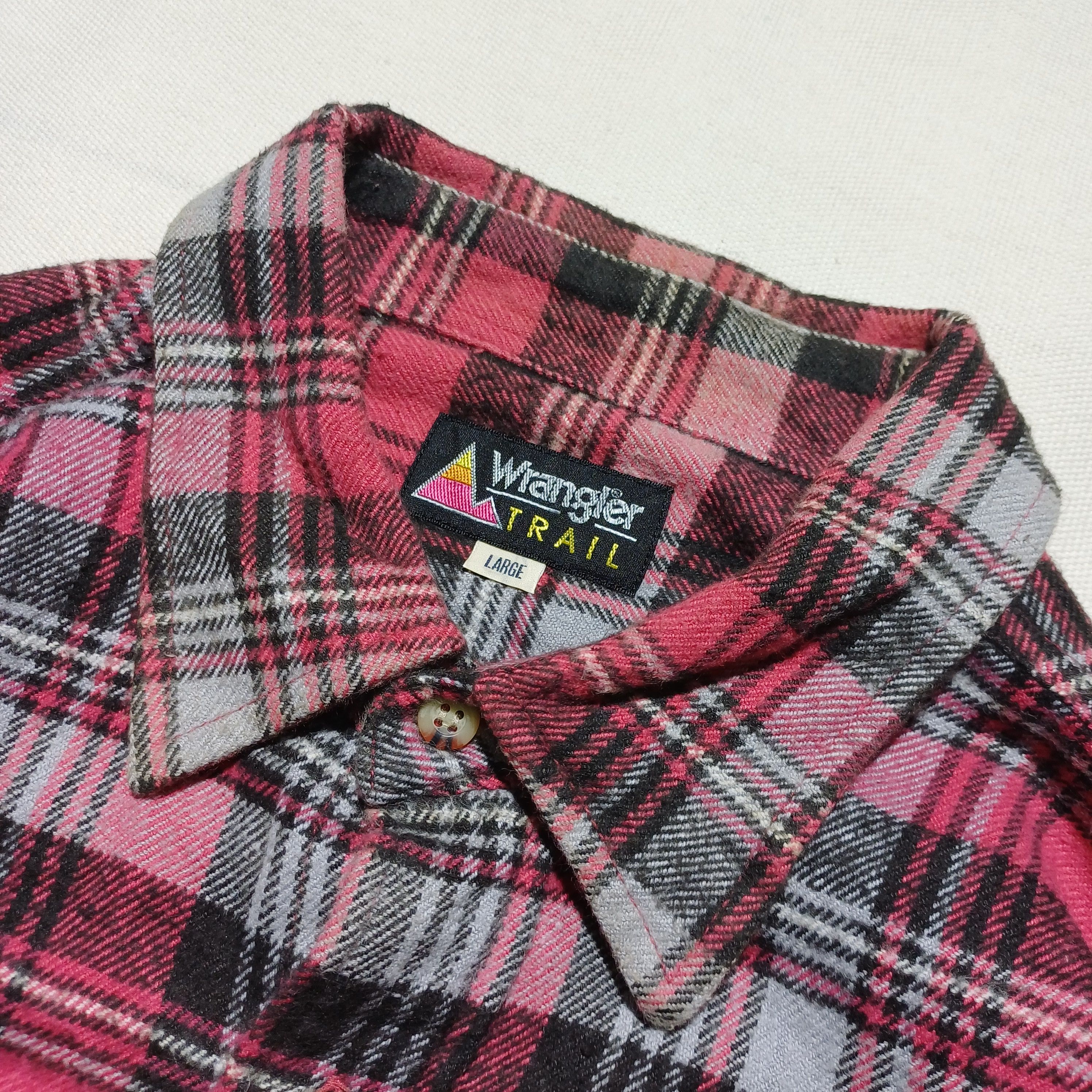 Wrangler Vintage Wrangler Trail Flannel Shirt Size US L / EU 52-54 / 3 - 4 Thumbnail