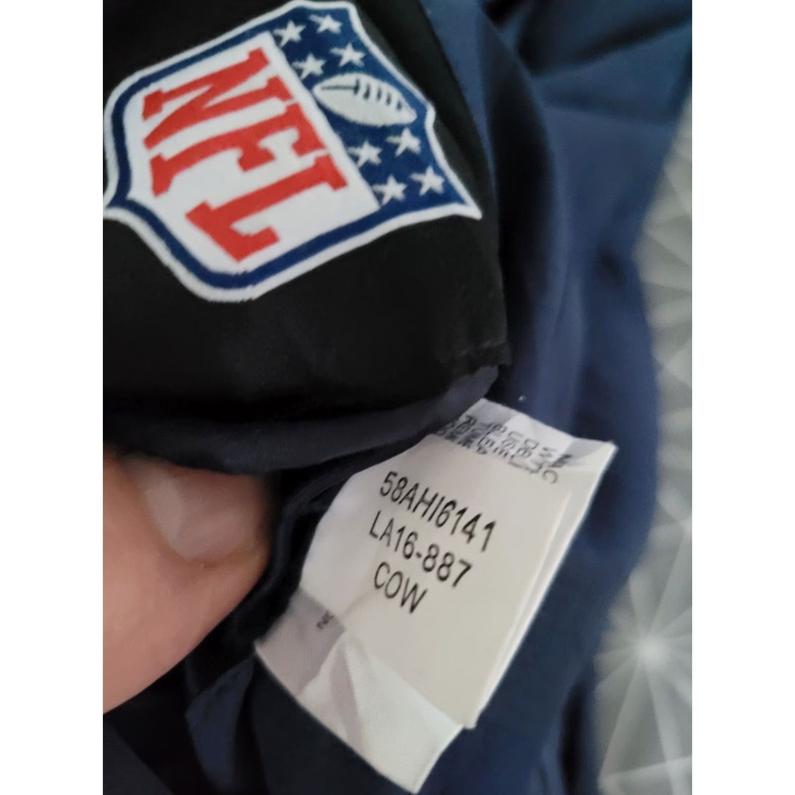 Nique Nike New England Patriots 5X Super Bowl Champions Jacket Mens L Navy Size US L / EU 52-54 / 3 - 6 Thumbnail