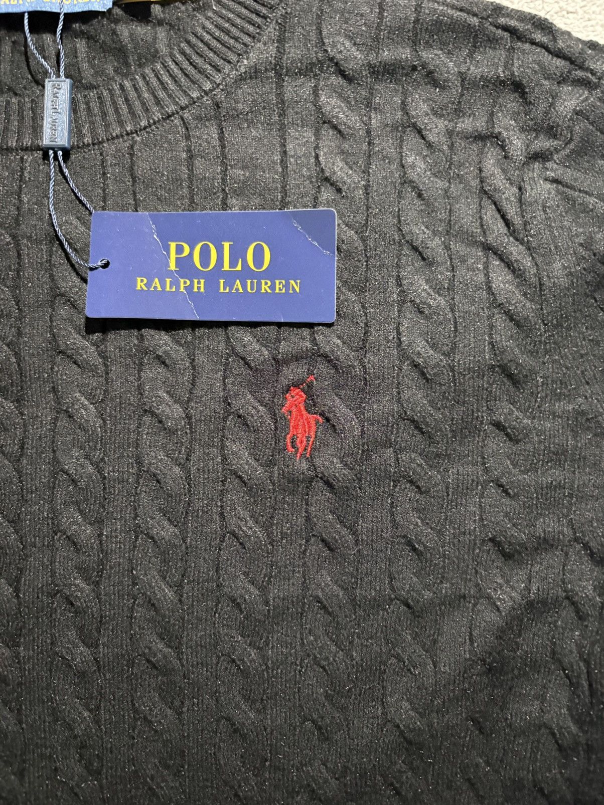 Polo Ralph Lauren Polo Ralph Lauren Cable Knit Crewneck Sweater Womens Size M Size M / US 6-8 / IT 42-44 - 2 Thumbnail