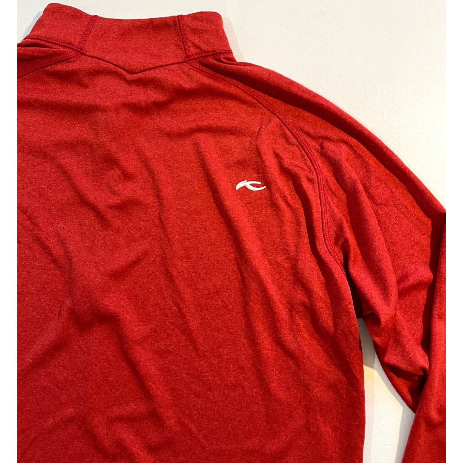 KJUS KJUS Men's Keano Half-Zip Pullover Lightweight Golf Sz 52/L Red Size US L / EU 52-54 / 3 - 5 Thumbnail