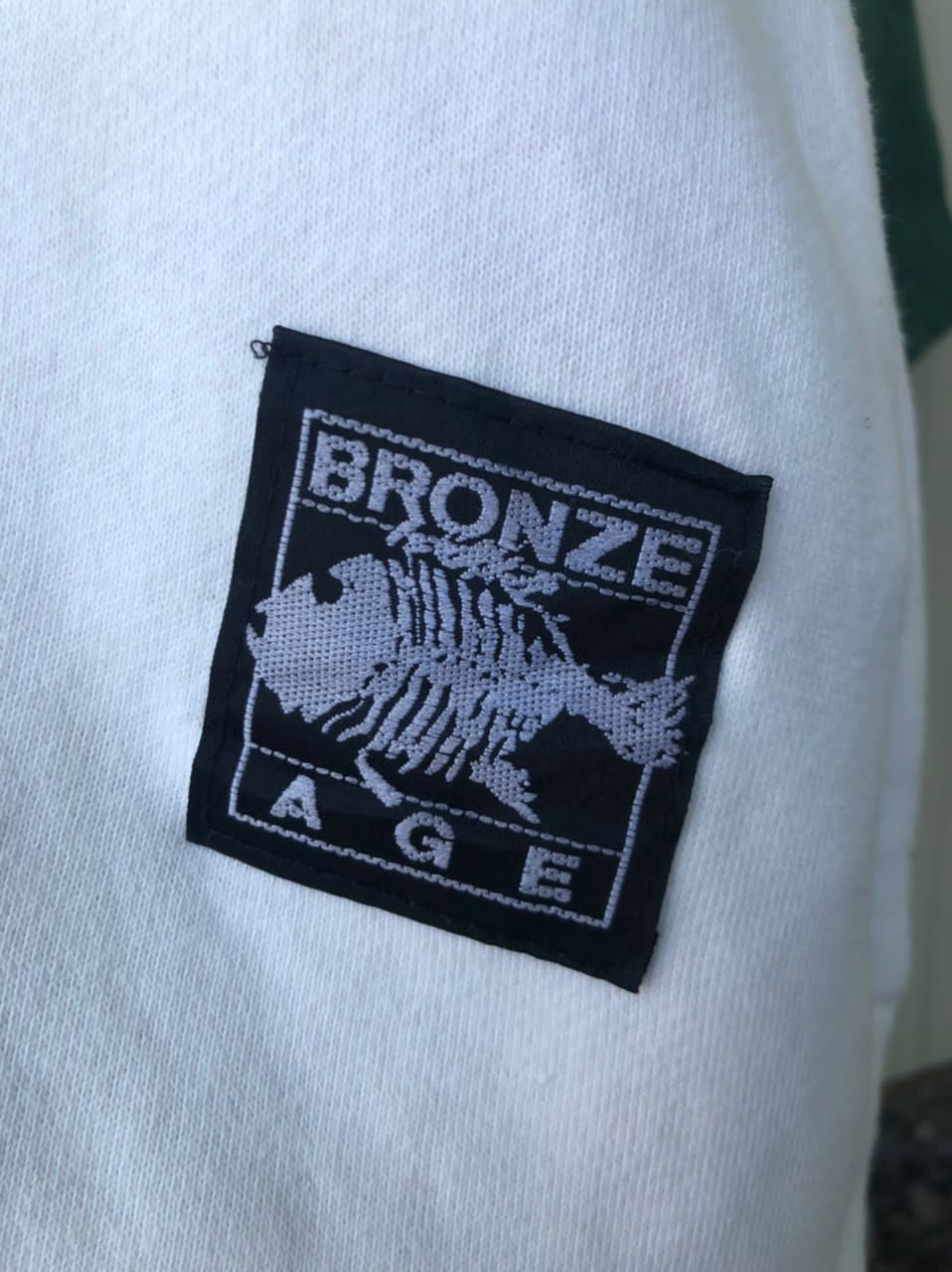 Shorty's Skateboards × Vintage Rare🔥 Vintage 90s Bronze Age Skateboards Rasta Hoodie Size US XL / EU 56 / 4 - 5 Thumbnail