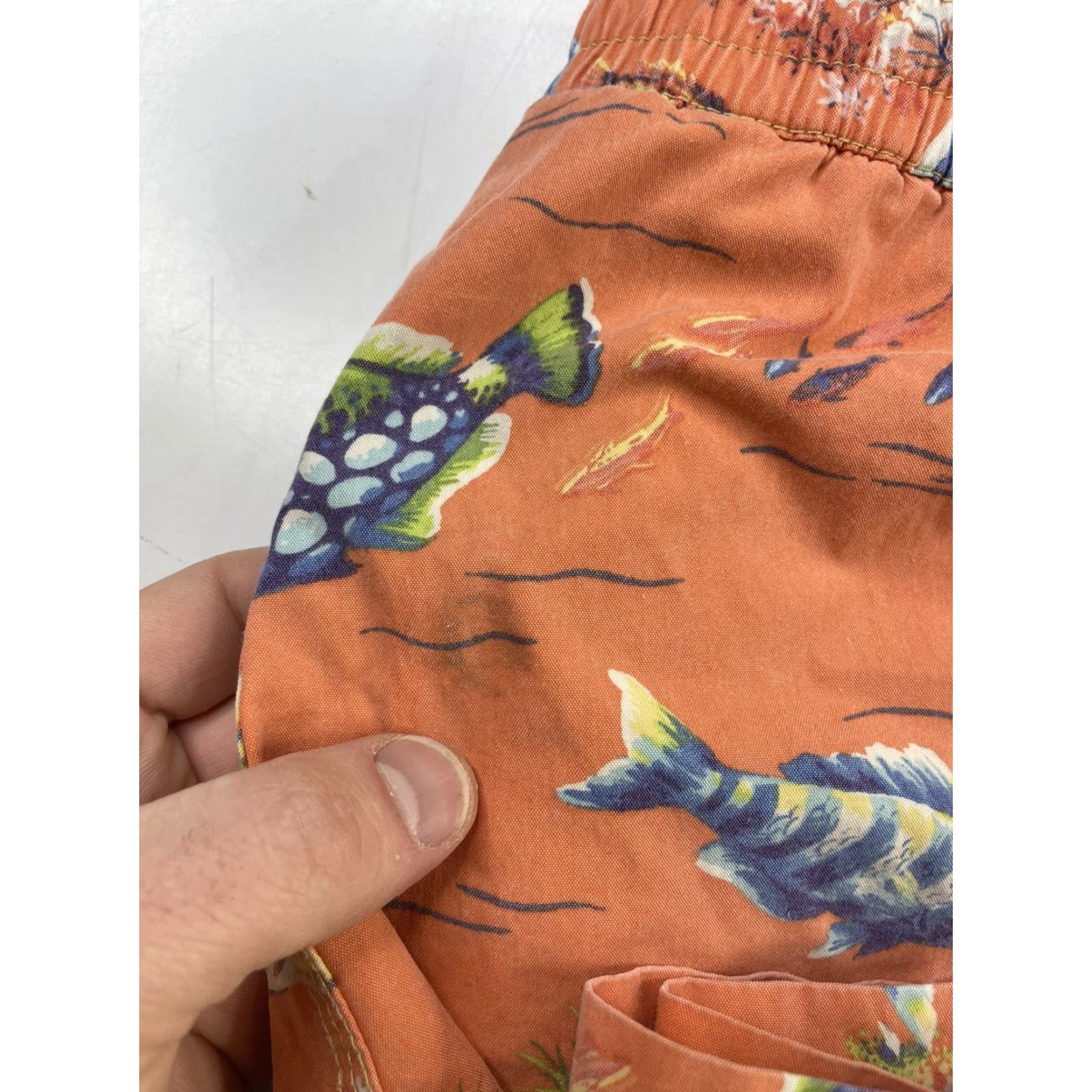 Polo Ralph Lauren Vintafe Polo Ralph Lauren Tropical Fish Lined Swimming Trunks Shorts Mens XL Size US XL / EU 56 / 4 - 4 Thumbnail