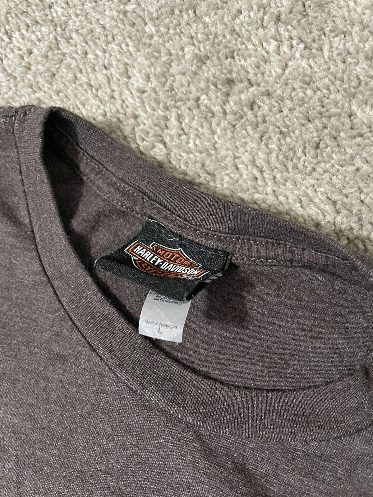 Harley Davidson Harley Davidson Rolling Stones Shirt Size Large Double Sided Size US L / EU 52-54 / 3 - 3 Thumbnail
