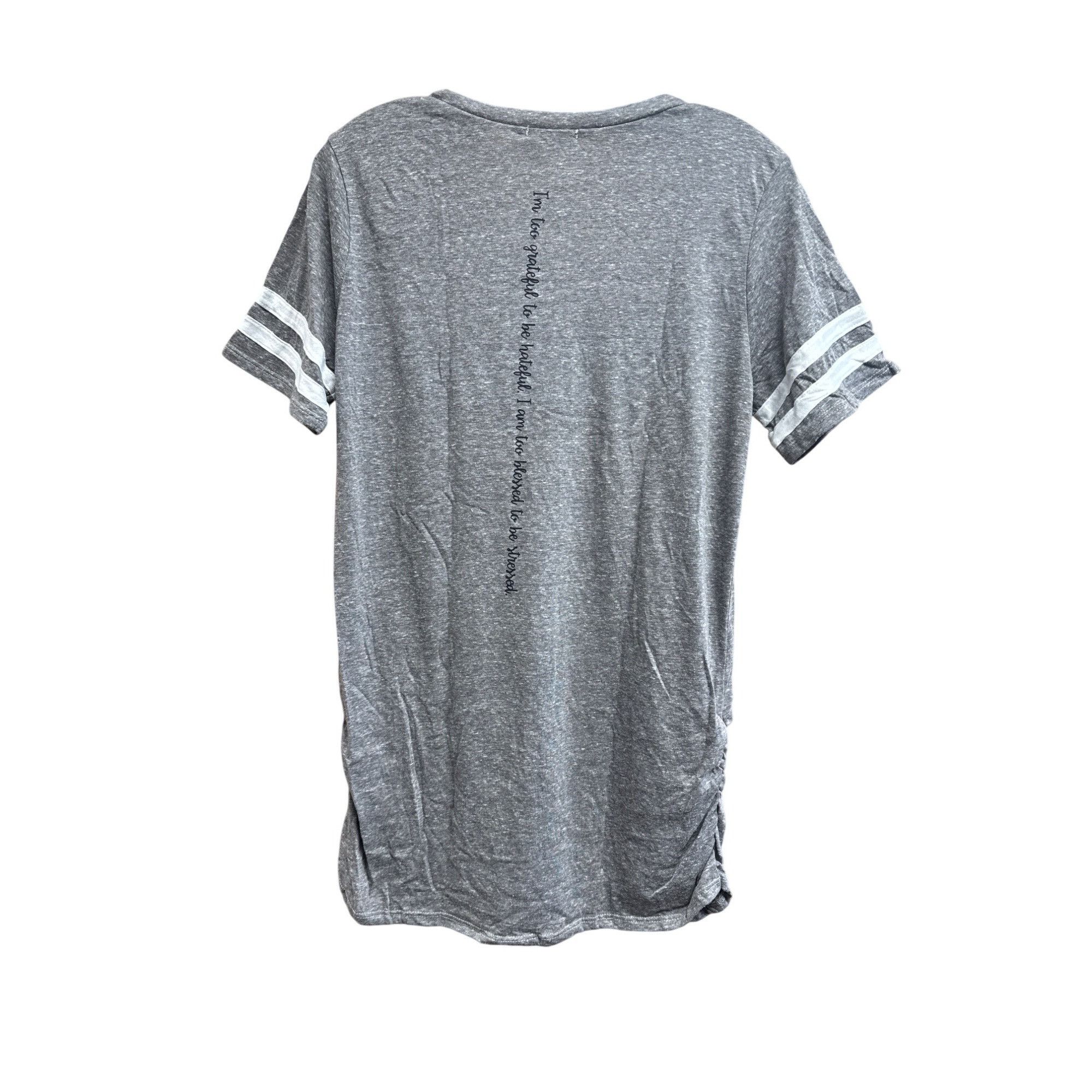Other Maternity T-Shirt "Blessed" Slogan Short Sleeve Casual Fit L Size L / US 10 / IT 46 - 10 Thumbnail
