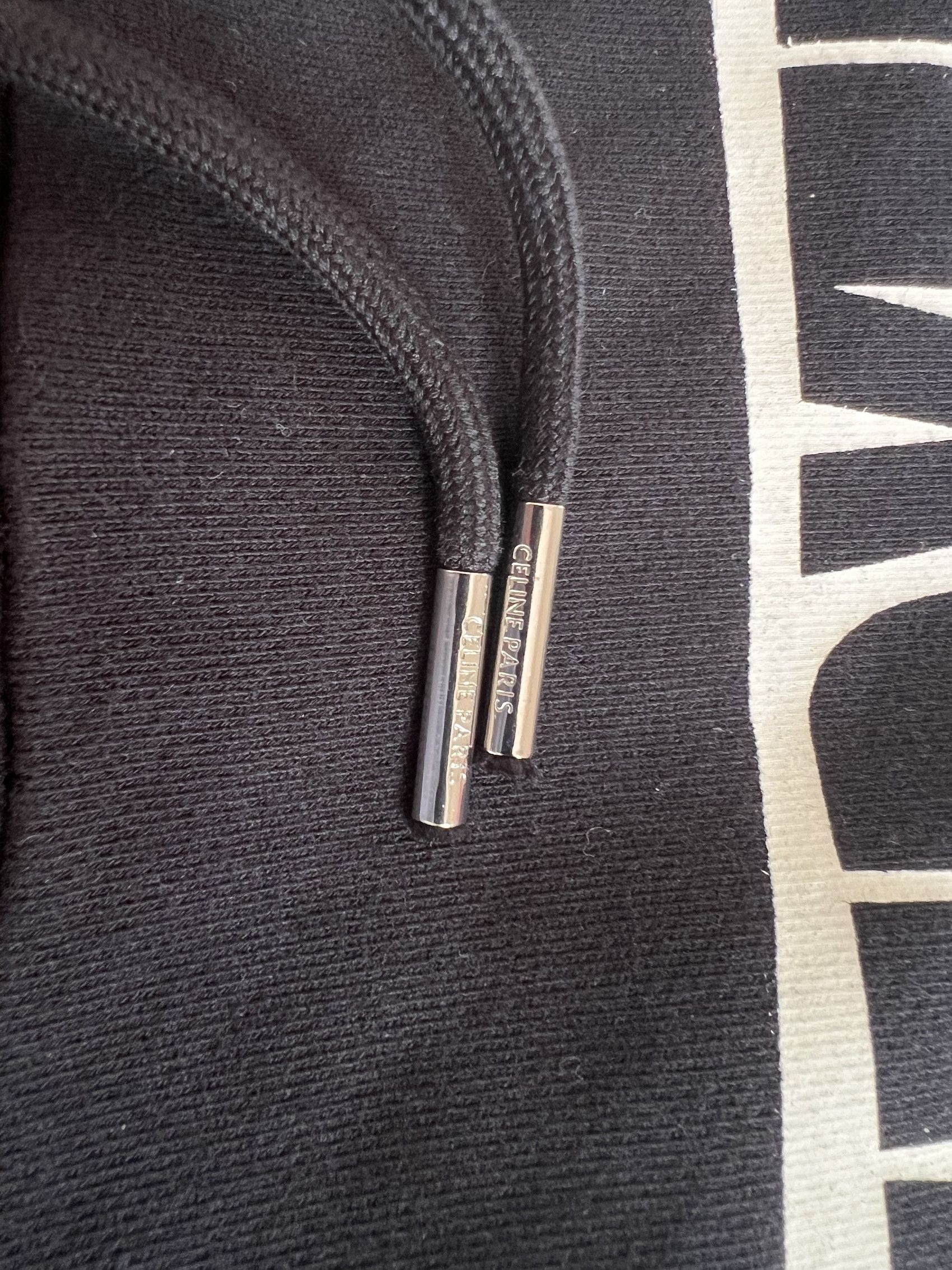Celine × Hedi Slimane Hoodie Text Print Size US L / EU 52-54 / 3 - 8 Thumbnail