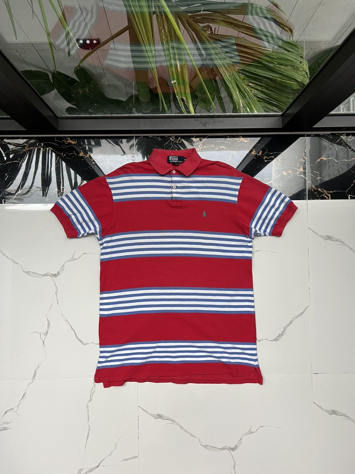 Polo Ralph Lauren × Vintage 90’s POLO RALPH LAUREN TEE Y2K MADE IN USA Size US M / EU 48-50 / 2 - 1 Thumbnail