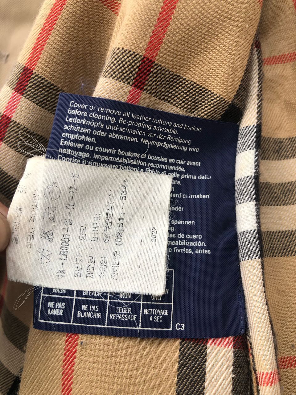 Burberry × Vintage 1980s Vintage Burberrys Nova Check Long Jacket Size US M / EU 48-50 / 2 - 6 Thumbnail