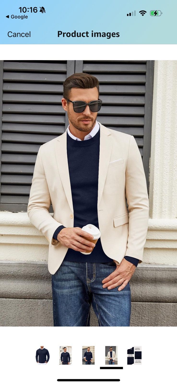 Other Coofandy Classic Basic Crewneck Sweater Size US L / EU 52-54 / 3 - 10 Thumbnail