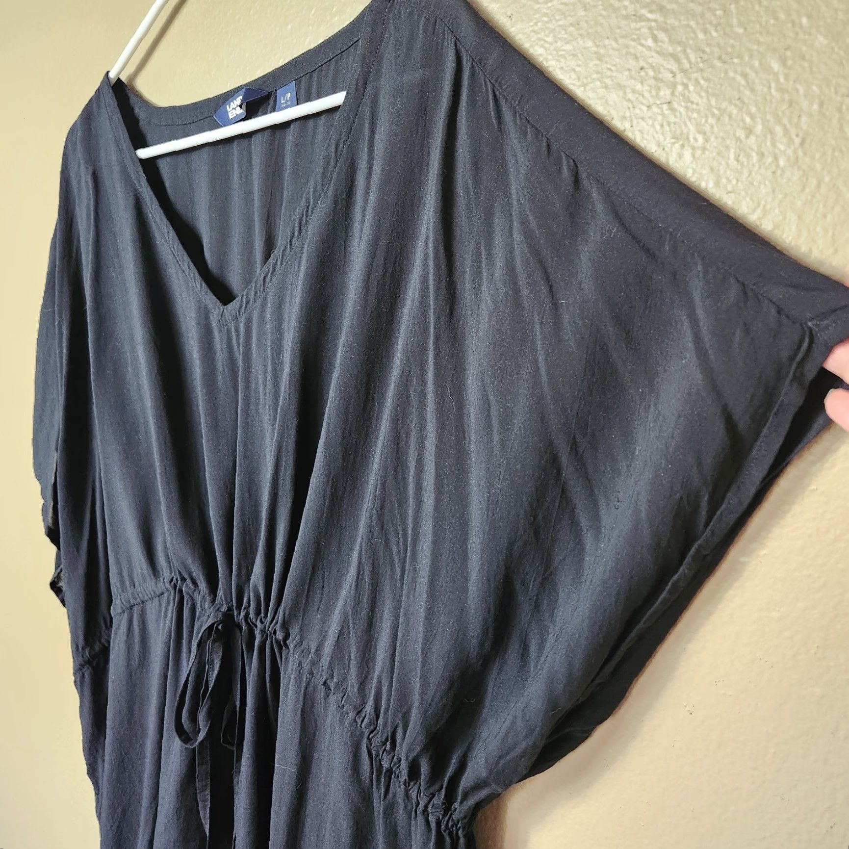 long cotton beach dresses BEACH DRESS LONG SALMON NET  hanamer
