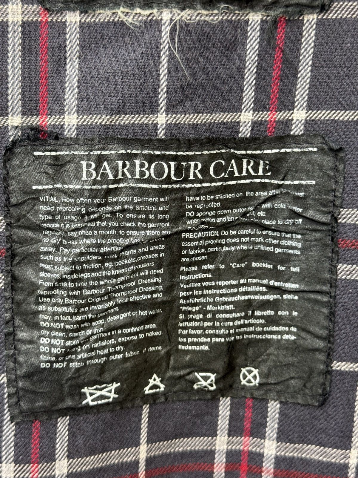 Barbour 🔥🔥🔥ARCHIVE BARBOUR BORDER JACKET Size US M / EU 48-50 / 2 - 9 Thumbnail