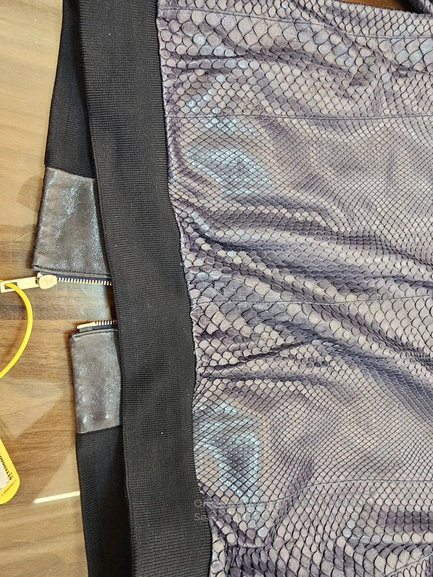 Valentino Valentino Limited Python Leather Jacket. Size US L / EU 52-54 / 3 - 9 Thumbnail