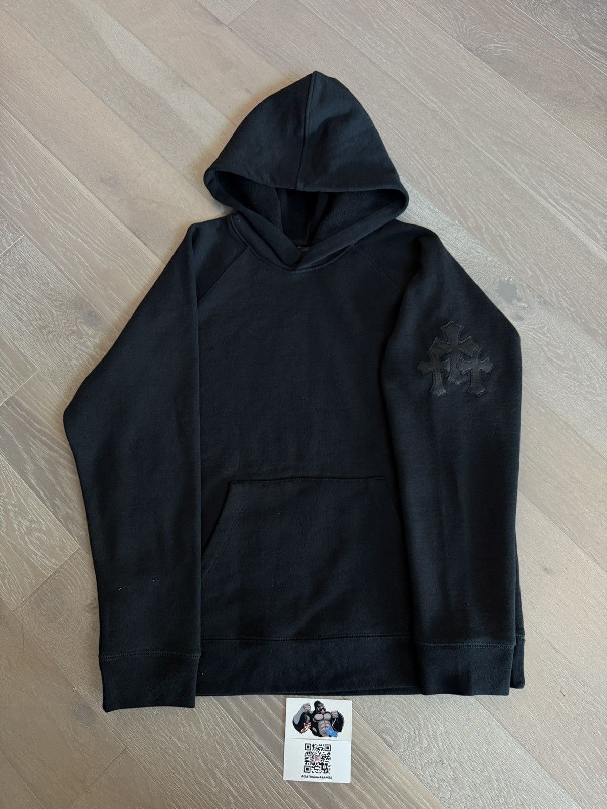 Chrome Hearts Chrome Hearts Paper Jam Triple Leather Cross Patch Hoodie Size US L / EU 52-54 / 3 - 2 Thumbnail