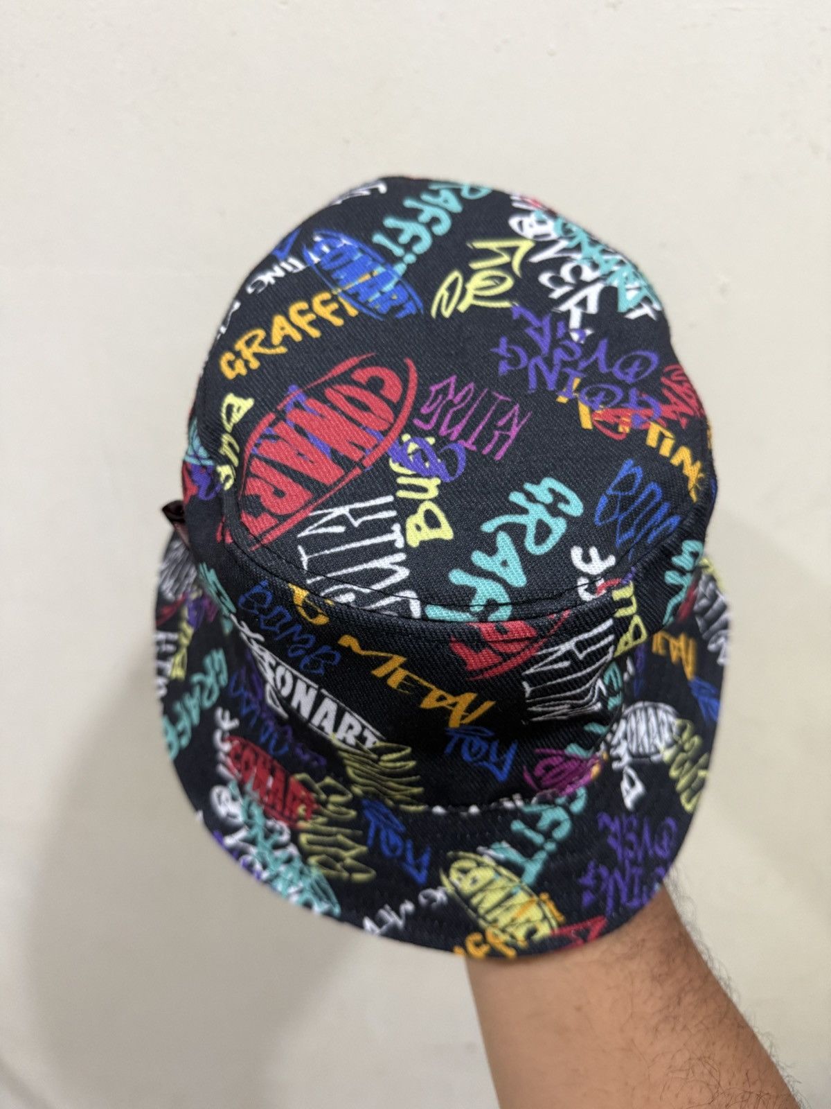 Vintage Conart Graffiti Monogram Bucket Hat Size ONE SIZE - 5 Thumbnail