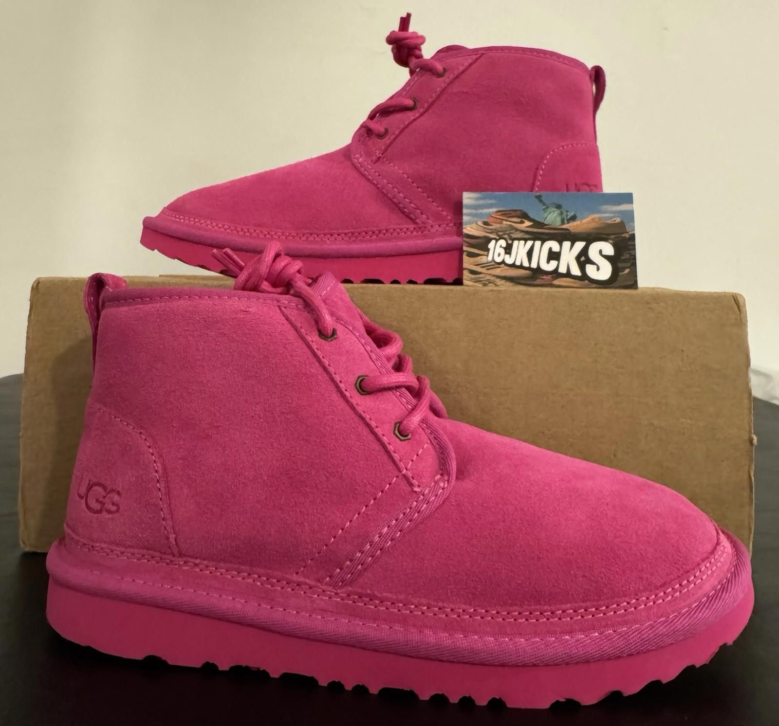 Ugg UGG Neumel II Kids' Suede Boots (Size 5 Youth) Rock Rose Size US 5 / EU 37 - 1 Thumbnail