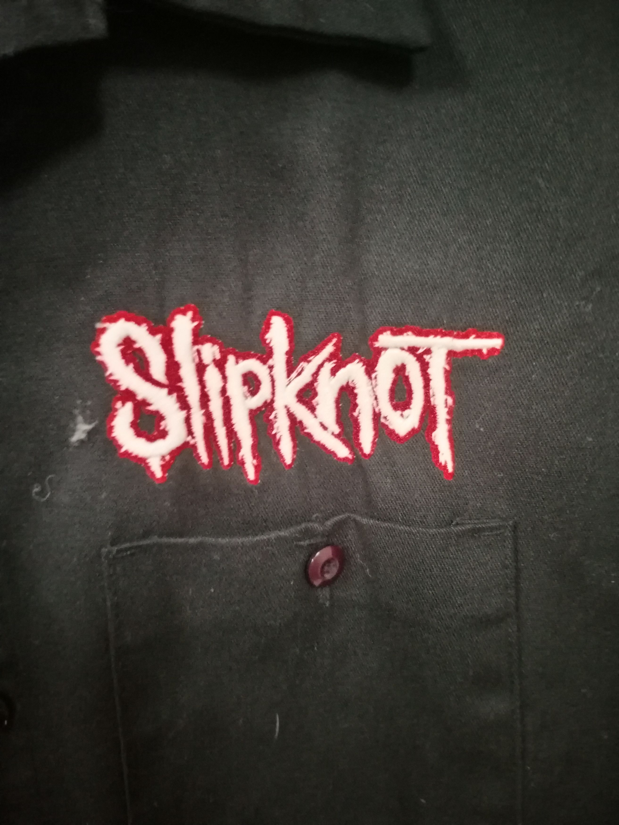 Other Slipknot Blue Grape Work Shirt Rare VTg Size US XL / EU 56 / 4 - 6 Thumbnail