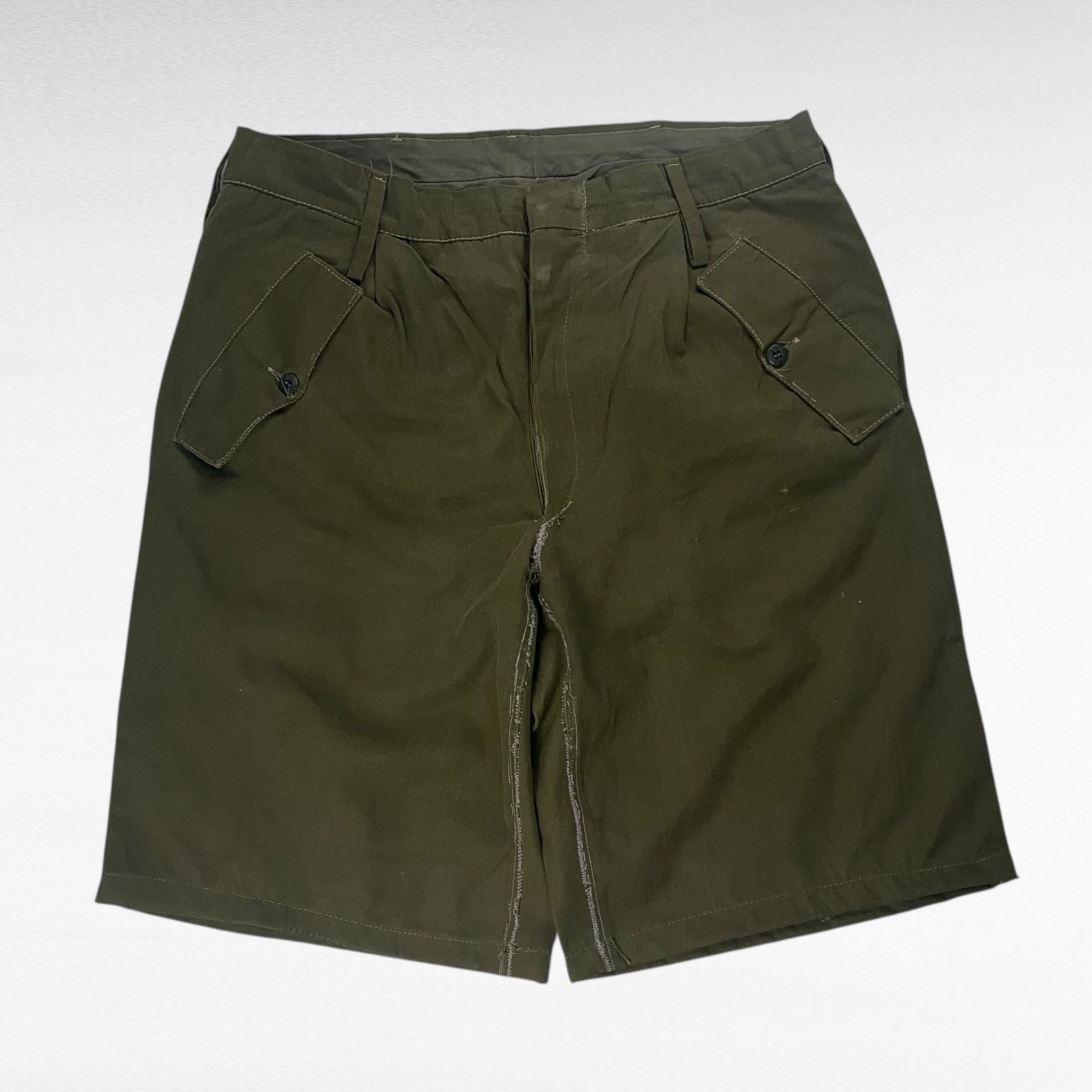 Vintage Italian army Green Size W33 Size US 33 - 1 Thumbnail