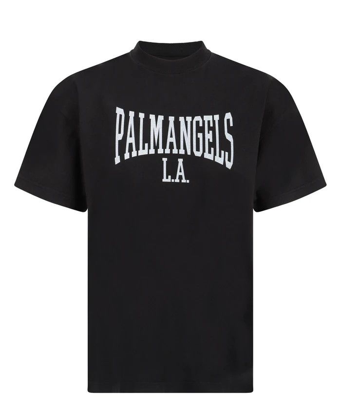 o1s22i1n1224 College Print T-Shirt in Black