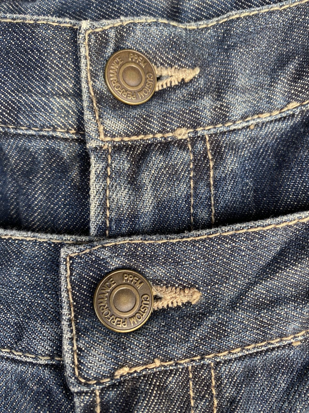 GOSTAR DE FUGA 🔥 PPFM POCKETS DOUBLE LAYER WAIST BUCKLE BACK Size US 34 / EU 50 - 9 Thumbnail