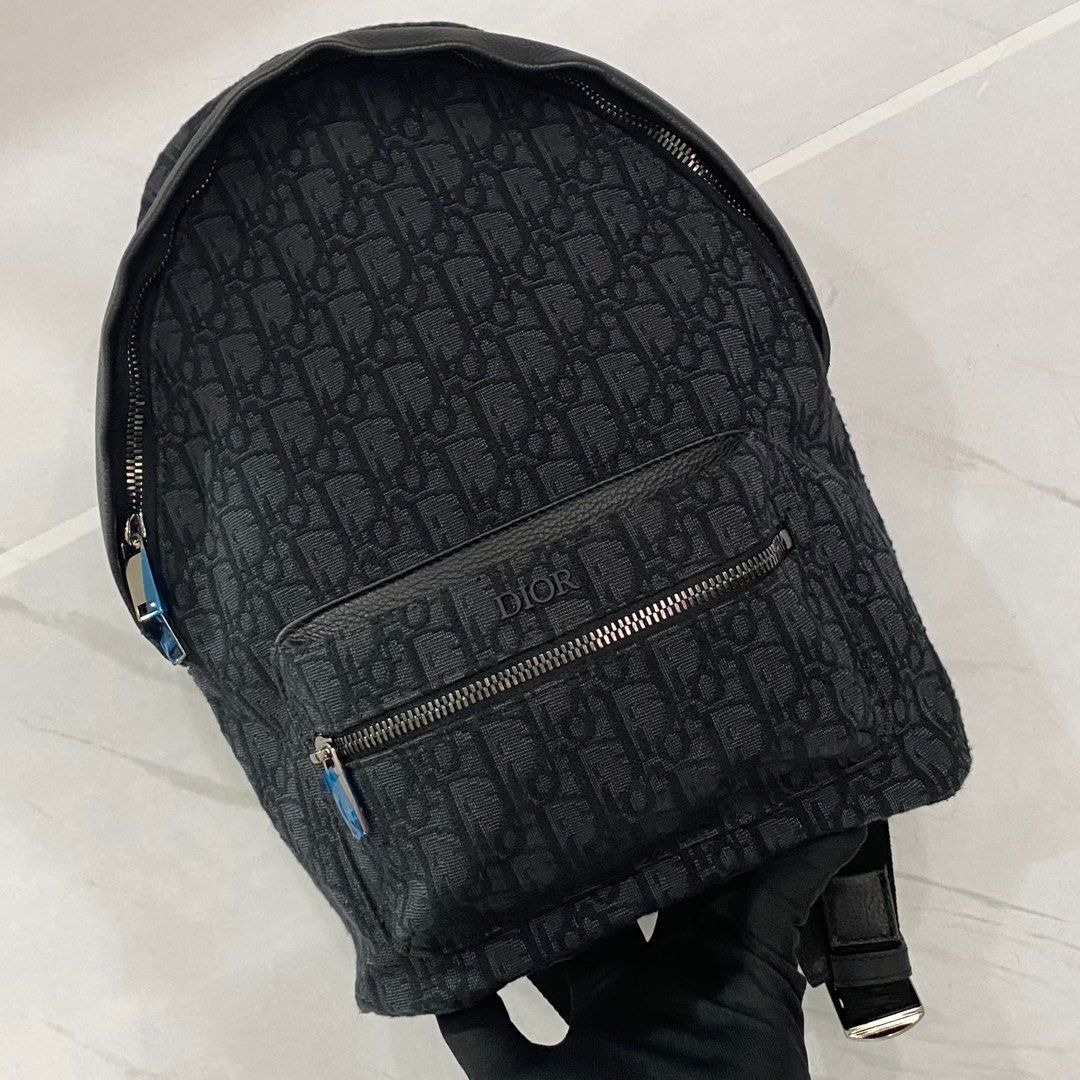 Dior Dior Rider Backpack Oblique Jacquard Size ONE SIZE - 2 Thumbnail
