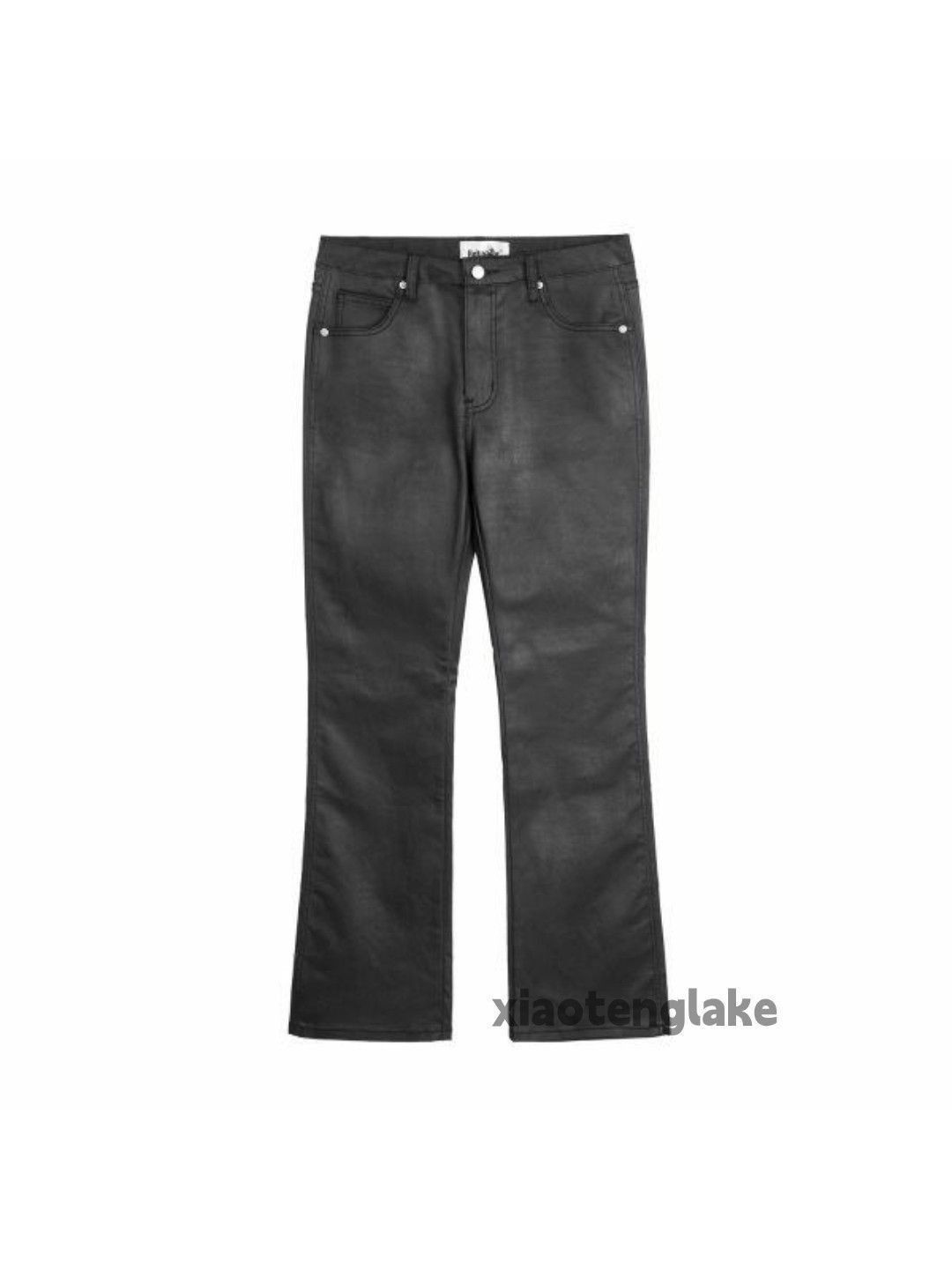 Jean ltx wax coated punk grunge bootcut hiphop yuppie jeans Size US 30 / EU 46 - 6 Thumbnail