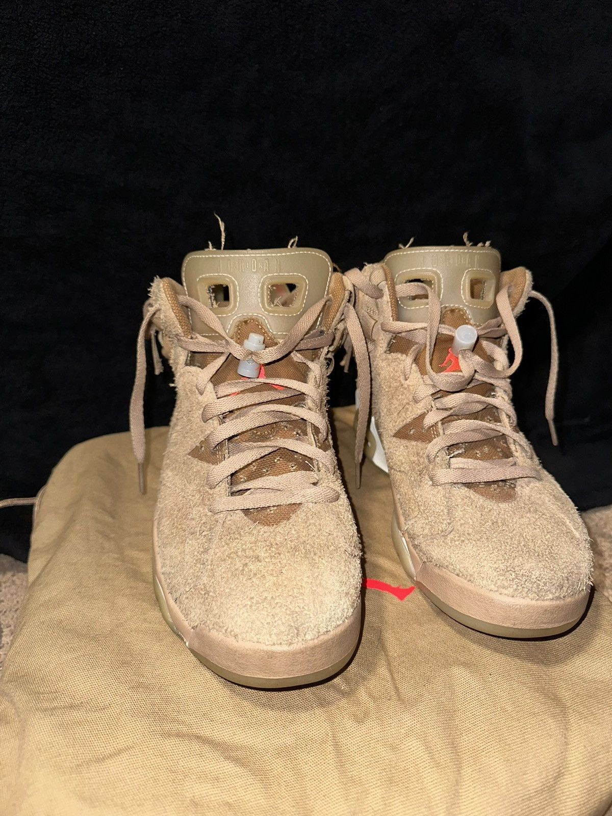 travis scott air jordan british khaki