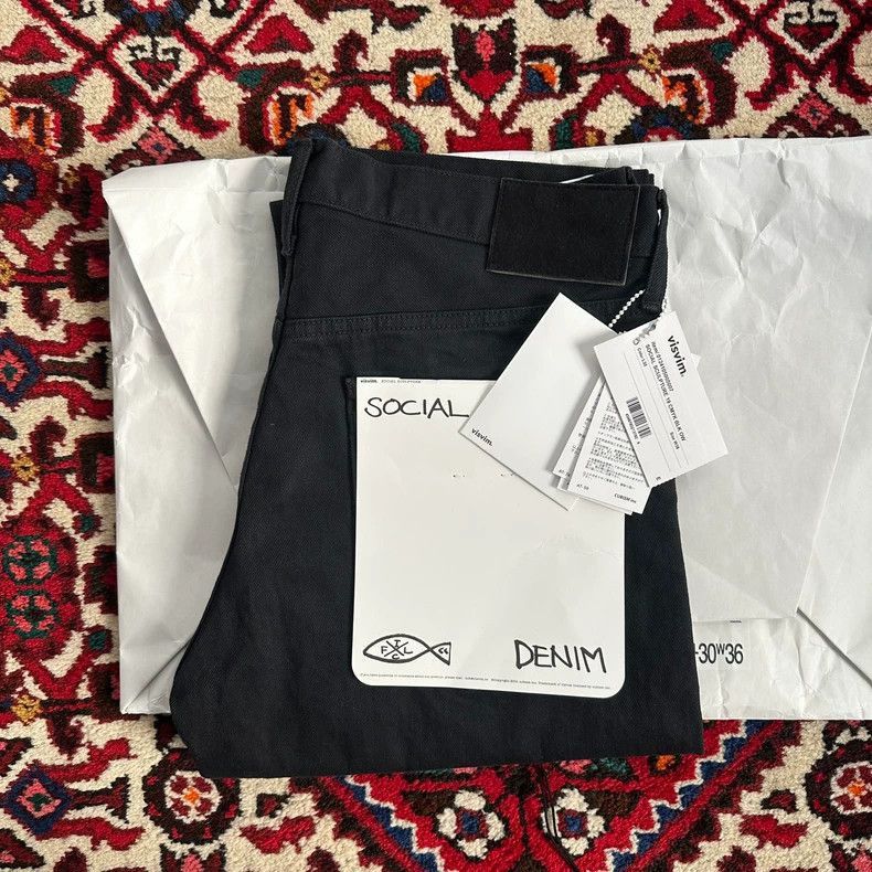Visvim visvim 24ss 19OW CMYK BLACK jeans-2506 Size US 36 / EU 52 - 1 Thumbnail