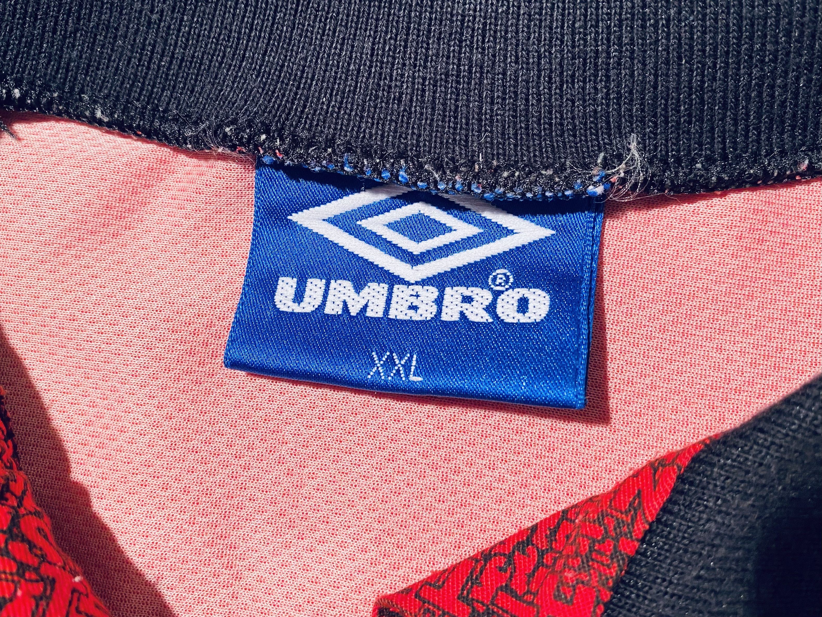 Umbro Manchester United Stadium Home Jersey Shirt 1994 - 1996 Size US XL / EU 56 / 4 - 9 Thumbnail