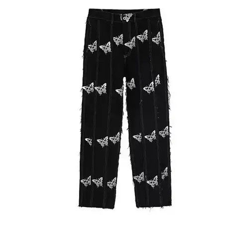 Jean Butterfly pants streetwear Size US 32 / EU 48 - 3 Thumbnail