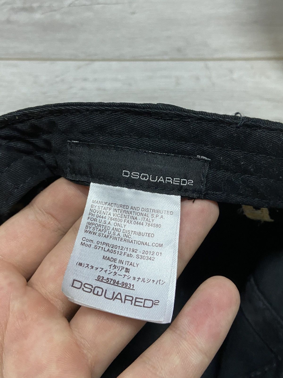 Dsquared2 × Vintage Dsquared2 Fight for freedom killers on Canada 🍁 Italy cap Size ONE SIZE - 4 Thumbnail