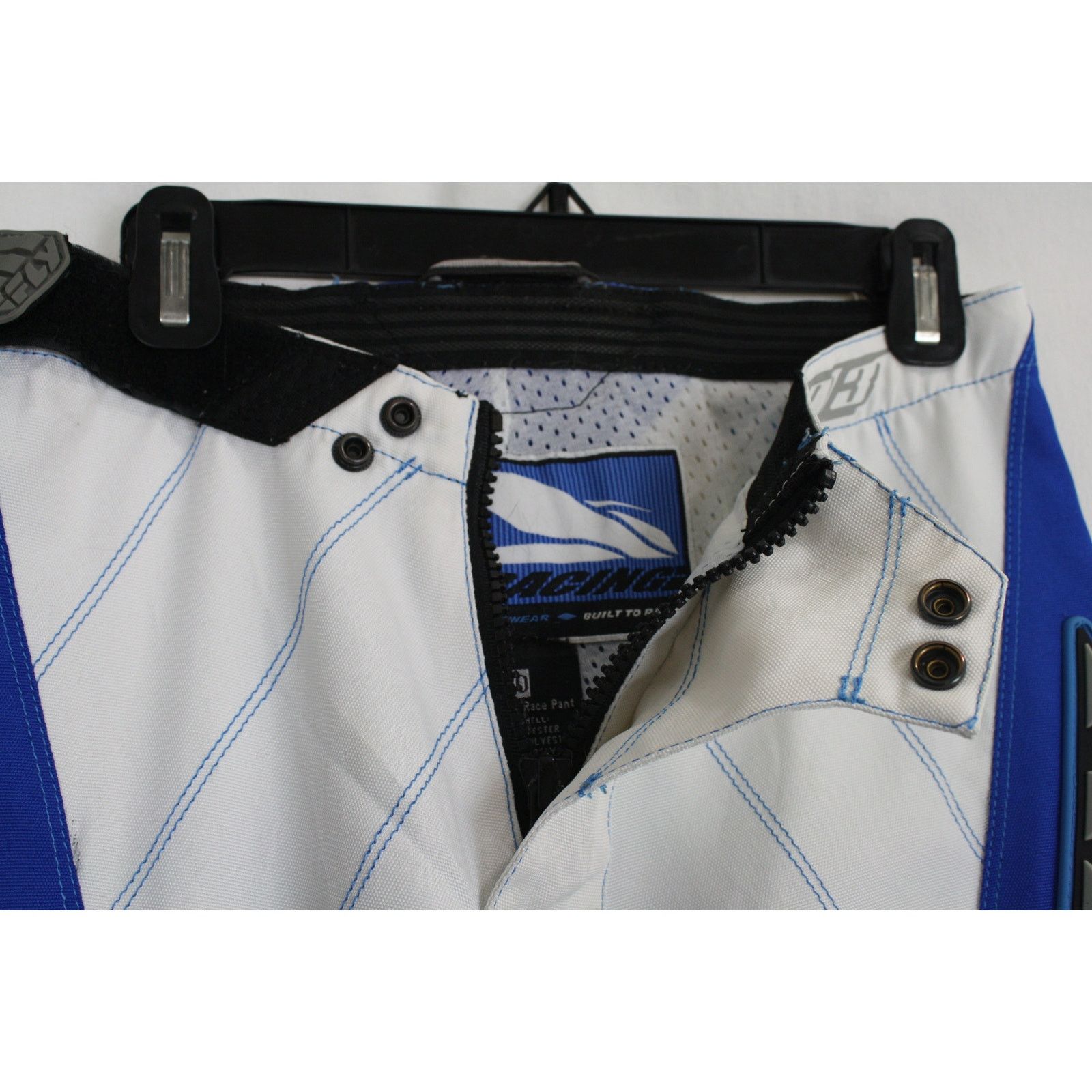 Vintage Fly Racing 303 Race Pants Mens 30 Blue White MX Motocross Size US 30 / EU 46 - 7 Thumbnail