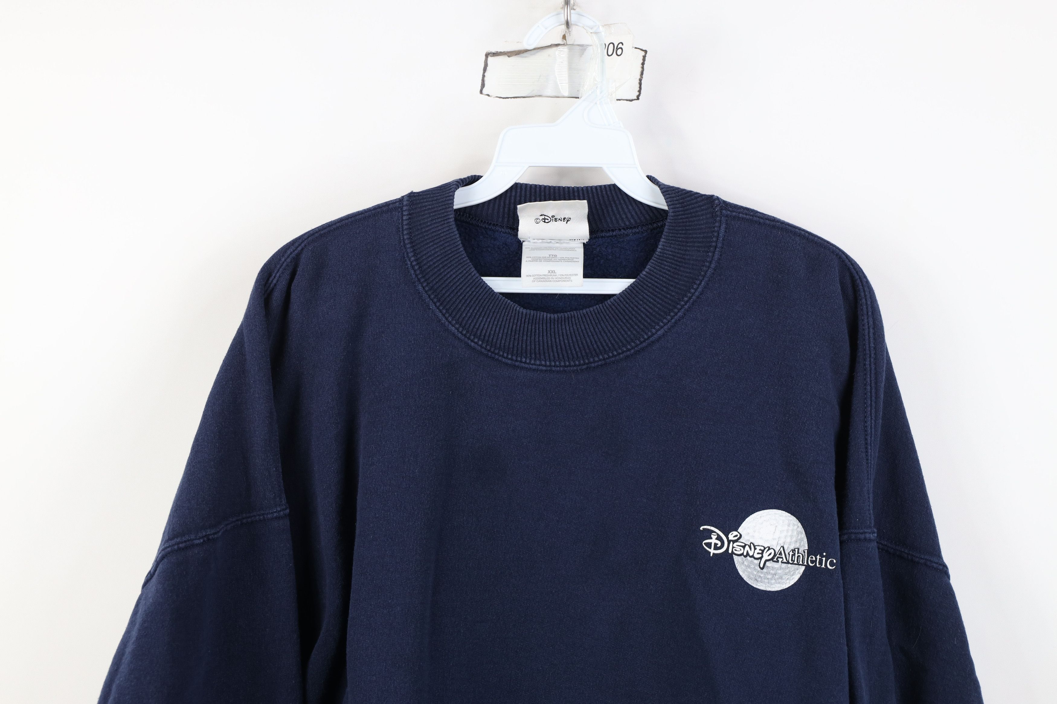 Disney Vintage 90s Y2K Disney Spell Out Golf Golfing Sweatshirt Size US XXL / EU 58 / 5 - 2 Thumbnail