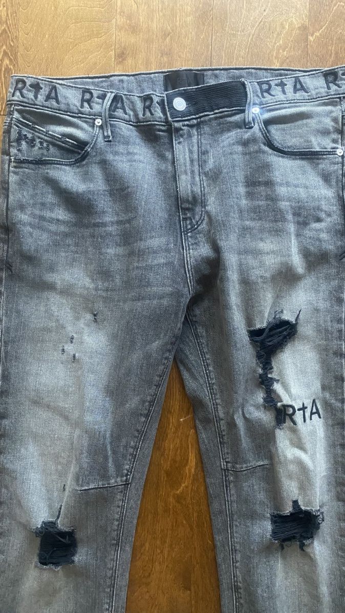 Rta RTA Denim Jeans Size US 33 - 2 Thumbnail