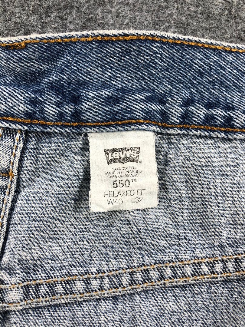 Levi's × Vintage Vintage 90s Light Wash Levis 550 Jeans-JM776 Size US 39 - 9 Thumbnail