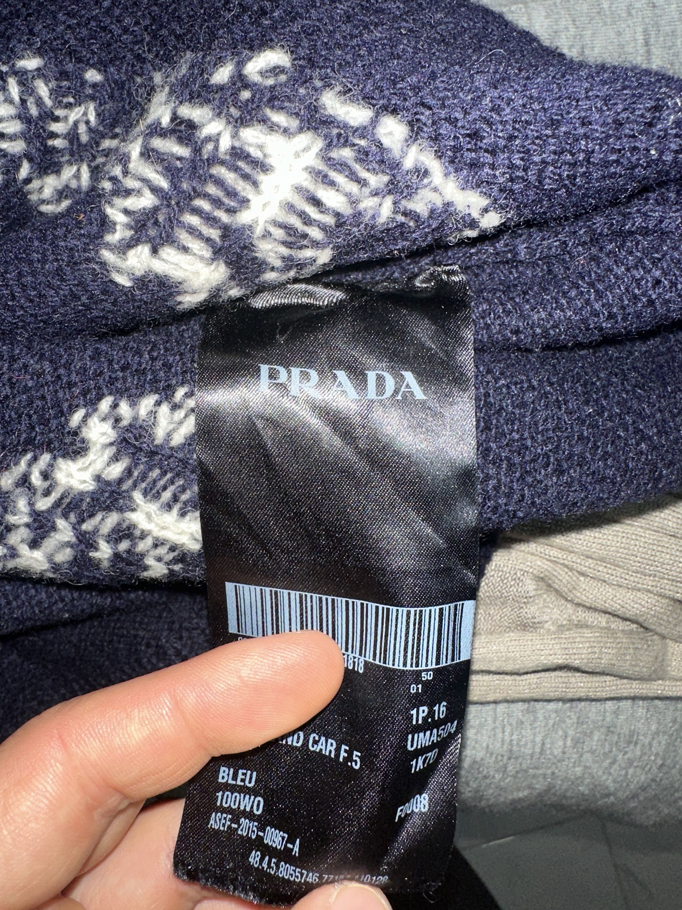 Prada Prada Shetland Wool Knit Sweater IT 50 Unique Construction Size US M / EU 48-50 / 2 - 13 Thumbnail