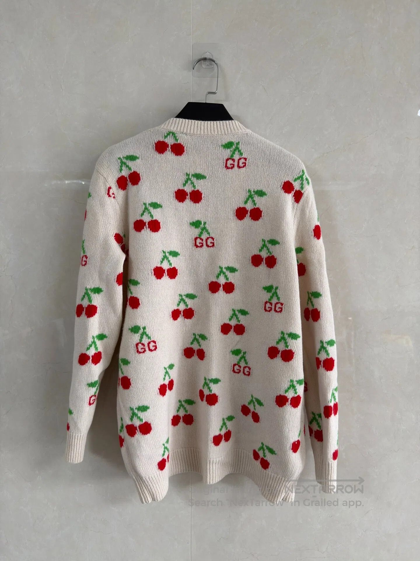 Gucci Guicci Cherry Double G Logo Sweater| Size US S / EU 44-46 / 1 - 2 Thumbnail