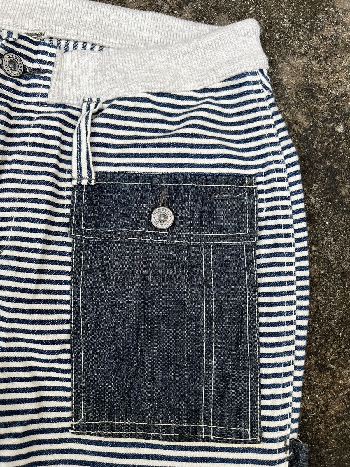 Japanese Brand OLD BETTY’S HICKORY STRIPE PANTS Size US 29 - 4 Thumbnail