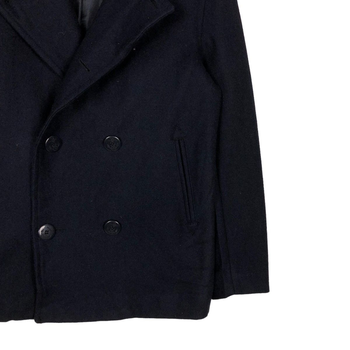 Japanese Brand 🔥Double Collar Biker Jacket Union Blue Traps Issey Miyake Size US XL / EU 56 / 4 - 4 Thumbnail