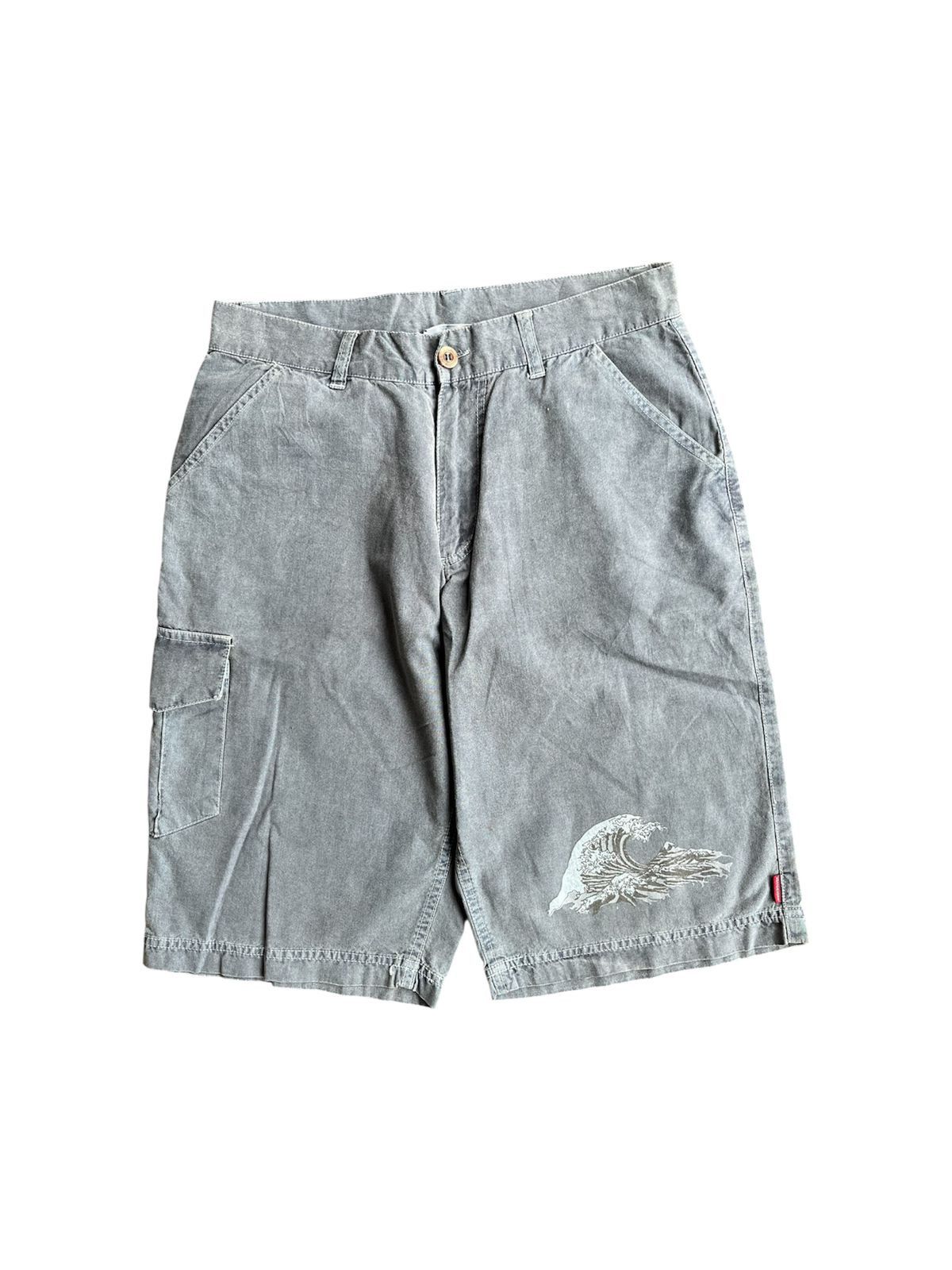 Quicksilver Early 00s Quicksilver Cargo Pants Size US 31 - 1 Thumbnail