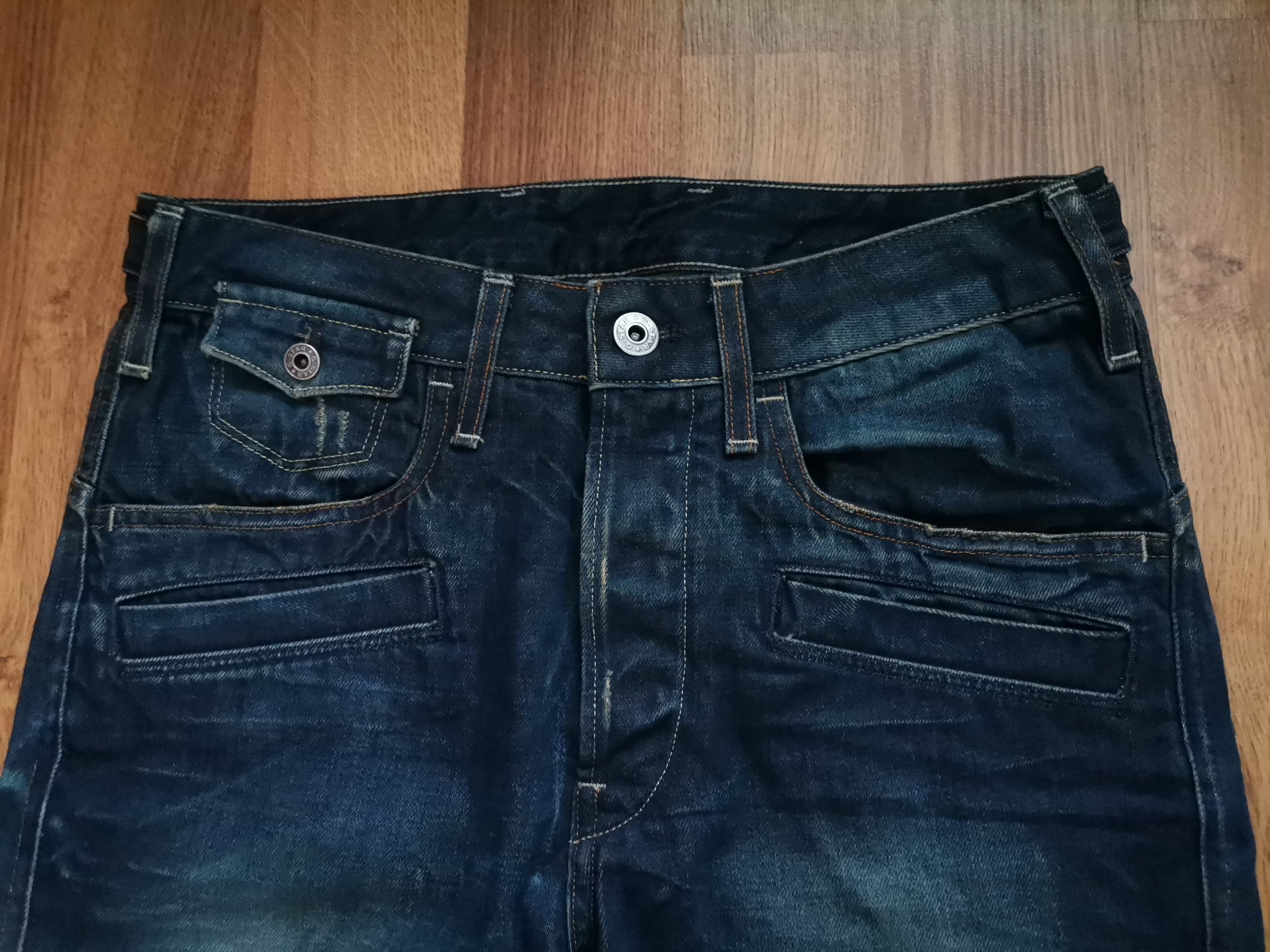 G-Star Vintage G-Star Raw Distressed Jeans Size US 30 / EU 46 - 2 Thumbnail