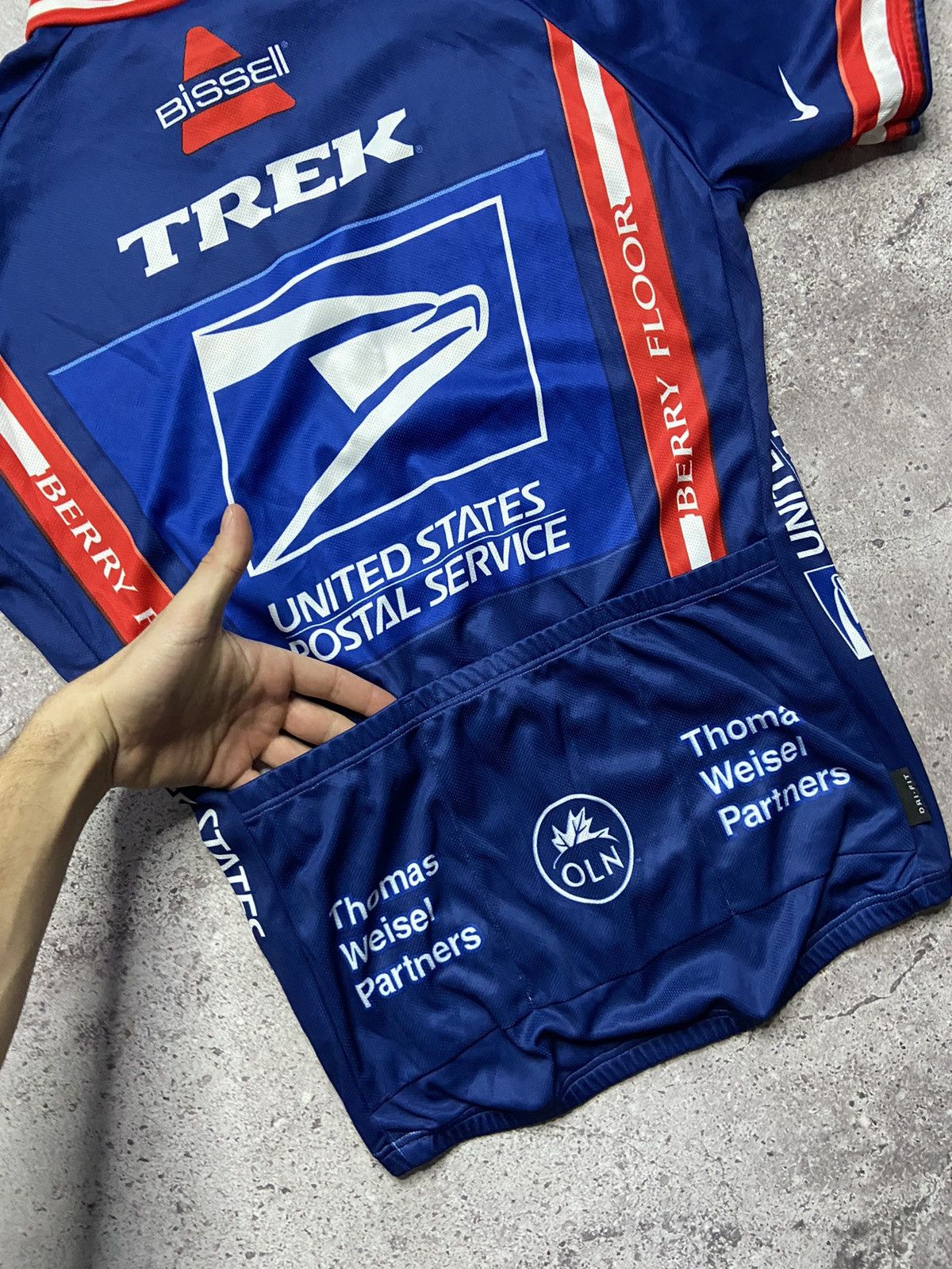 Nike × Vintage NIKE Postal Service US TREK Subaru Cycling Jersey Bike Size US M / EU 48-50 / 2 - 5 Thumbnail