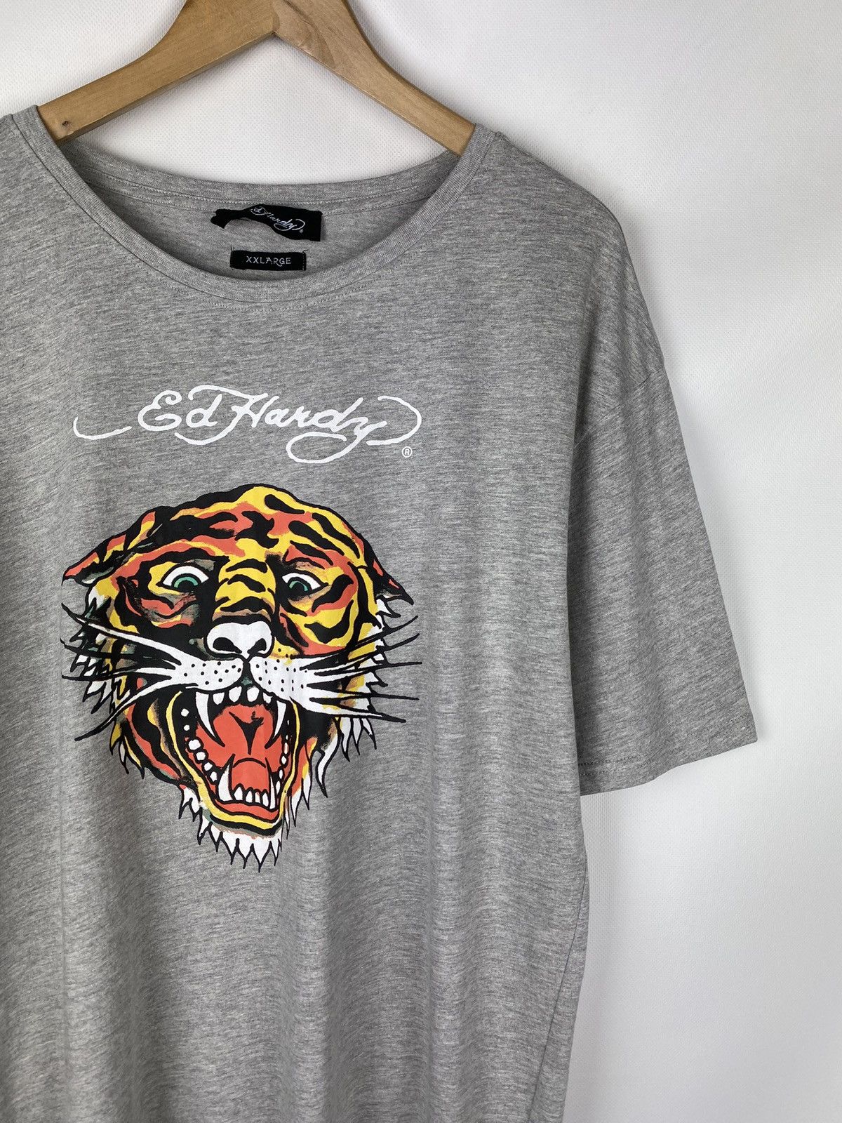 Designer Ed Hardy Y2K men’s big logo tiger t shirt size XXL Size US XXL / EU 58 / 5 - 5 Thumbnail