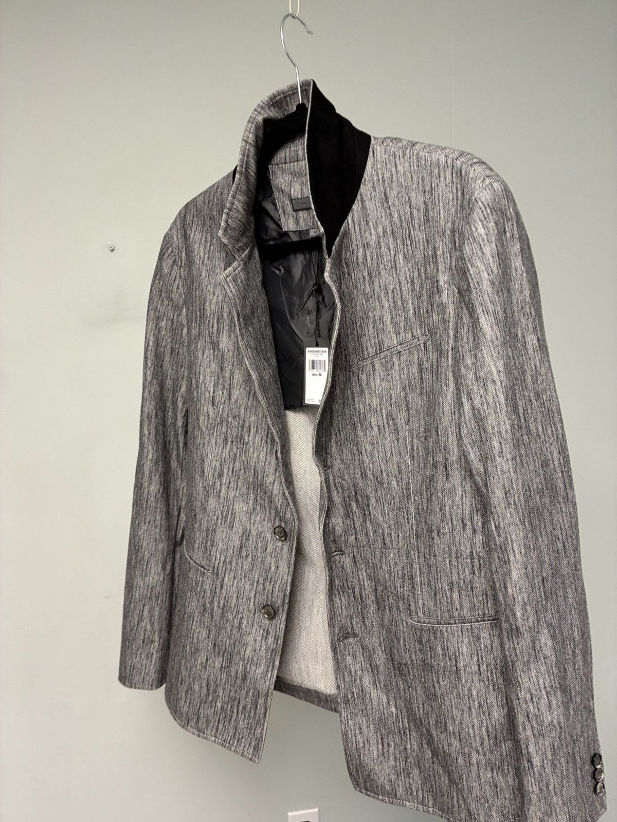 John Varvatos Grey Blazer Jacket Size EU 48 USA 38 Size US M / EU 48-50 / 2 - 12 Thumbnail