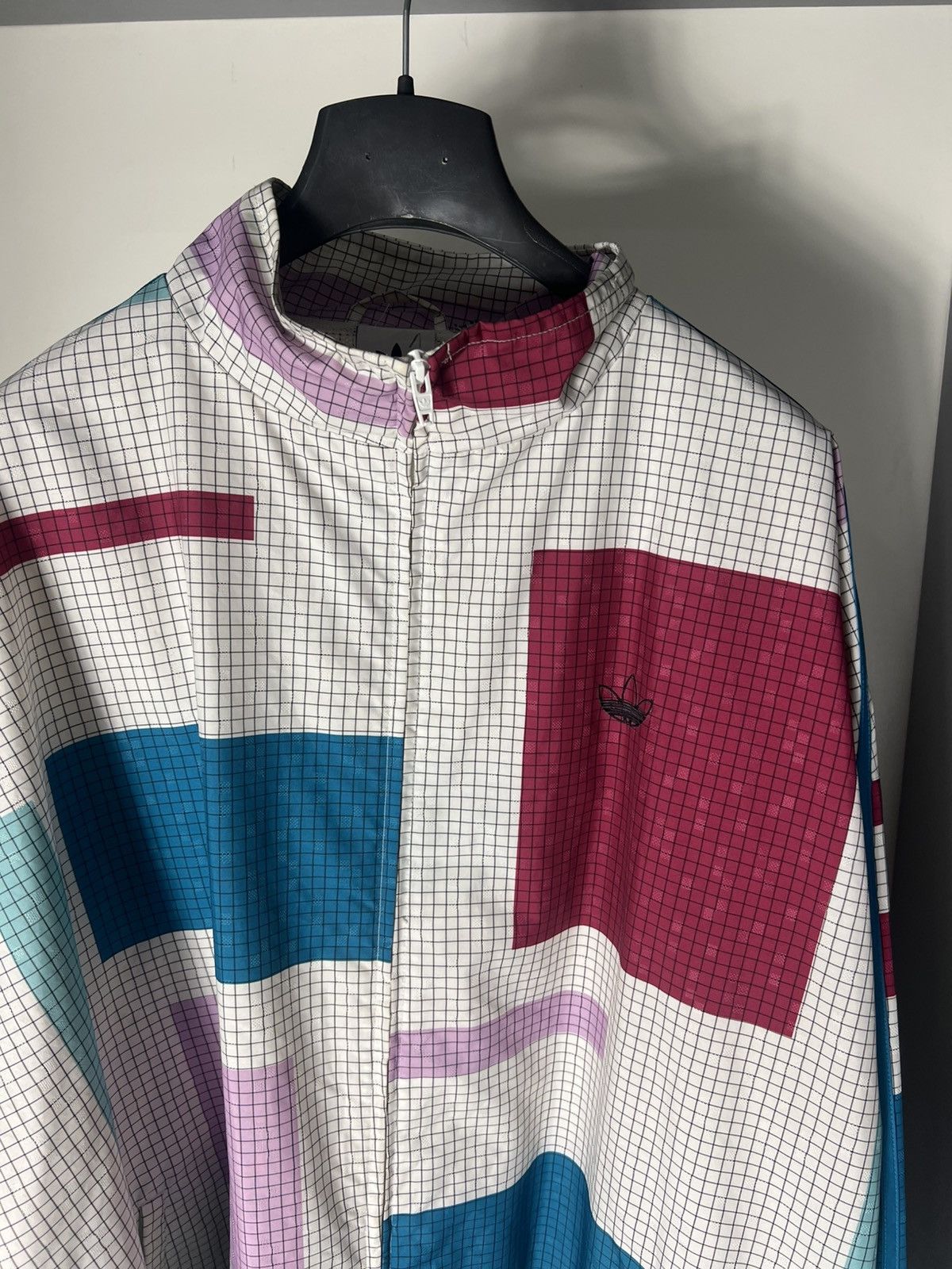 Adidas × Vintage VERY RARE ADIDAS ORIGINAL DESIGNER LIGHT JAKCET RETRO Y2K Size US XXL / EU 58 / 5 - 3 Thumbnail