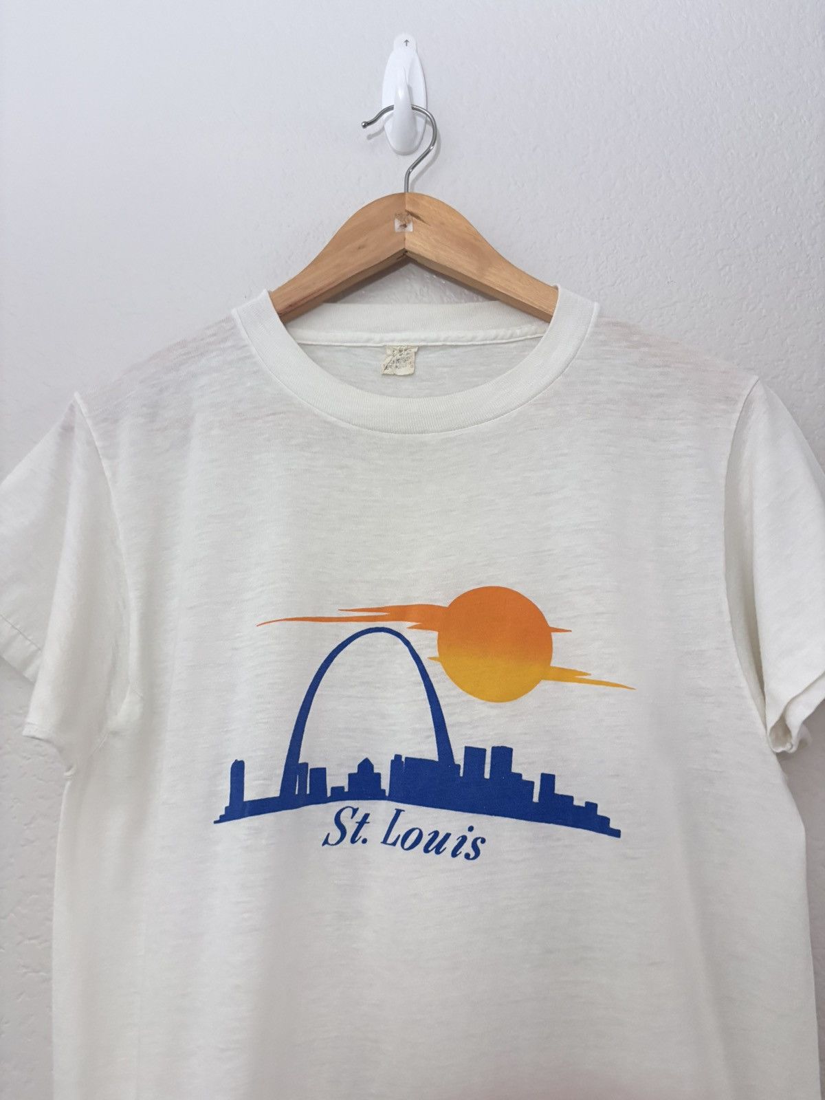Vintage 80’s St. Louis Sunset Vintage 50/50 Tee Size US M / EU 48-50 / 2 - 2 Thumbnail