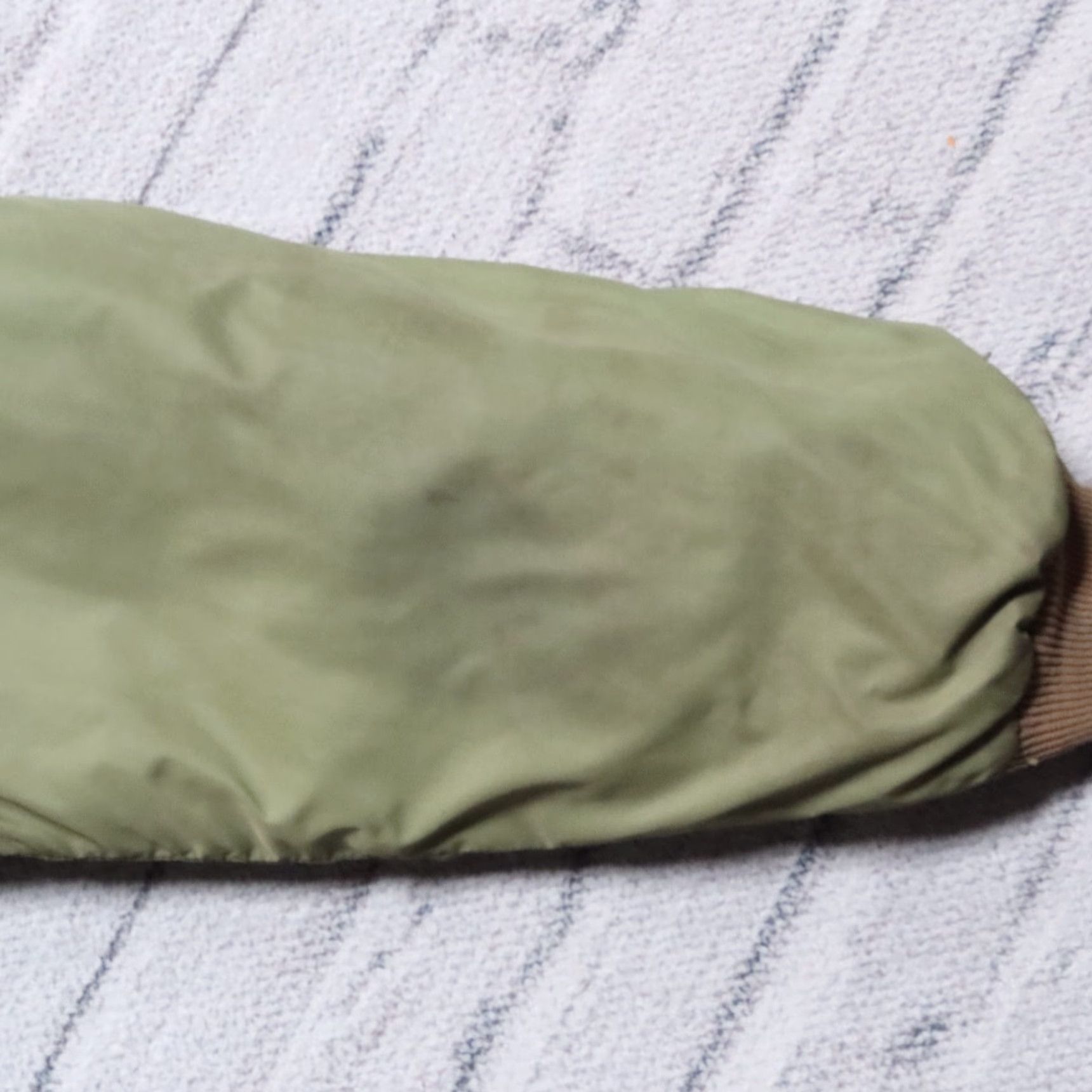 Eddie Bauer VINTAGE Eddie Bauer Quilted Down Jacket Men's 46 Green Quilted 60s Goose Skyliner Rising Sun Size US S / EU 44-46 / 1 - 6 Thumbnail
