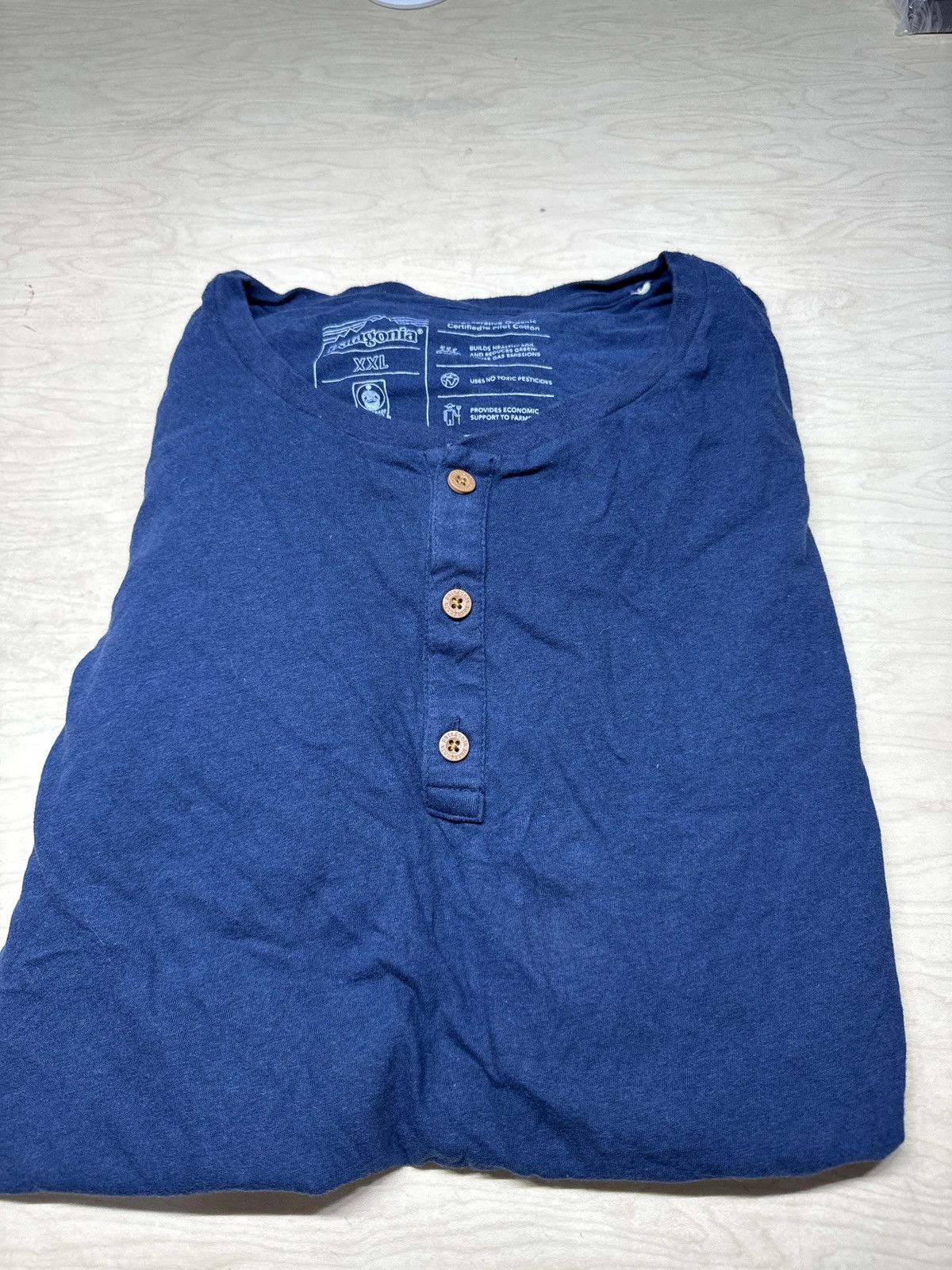 Patagonia Patagonia Regenerative Organic Cotton Henley Sz XXL Size US XXL / EU 58 / 5 - 1 Thumbnail