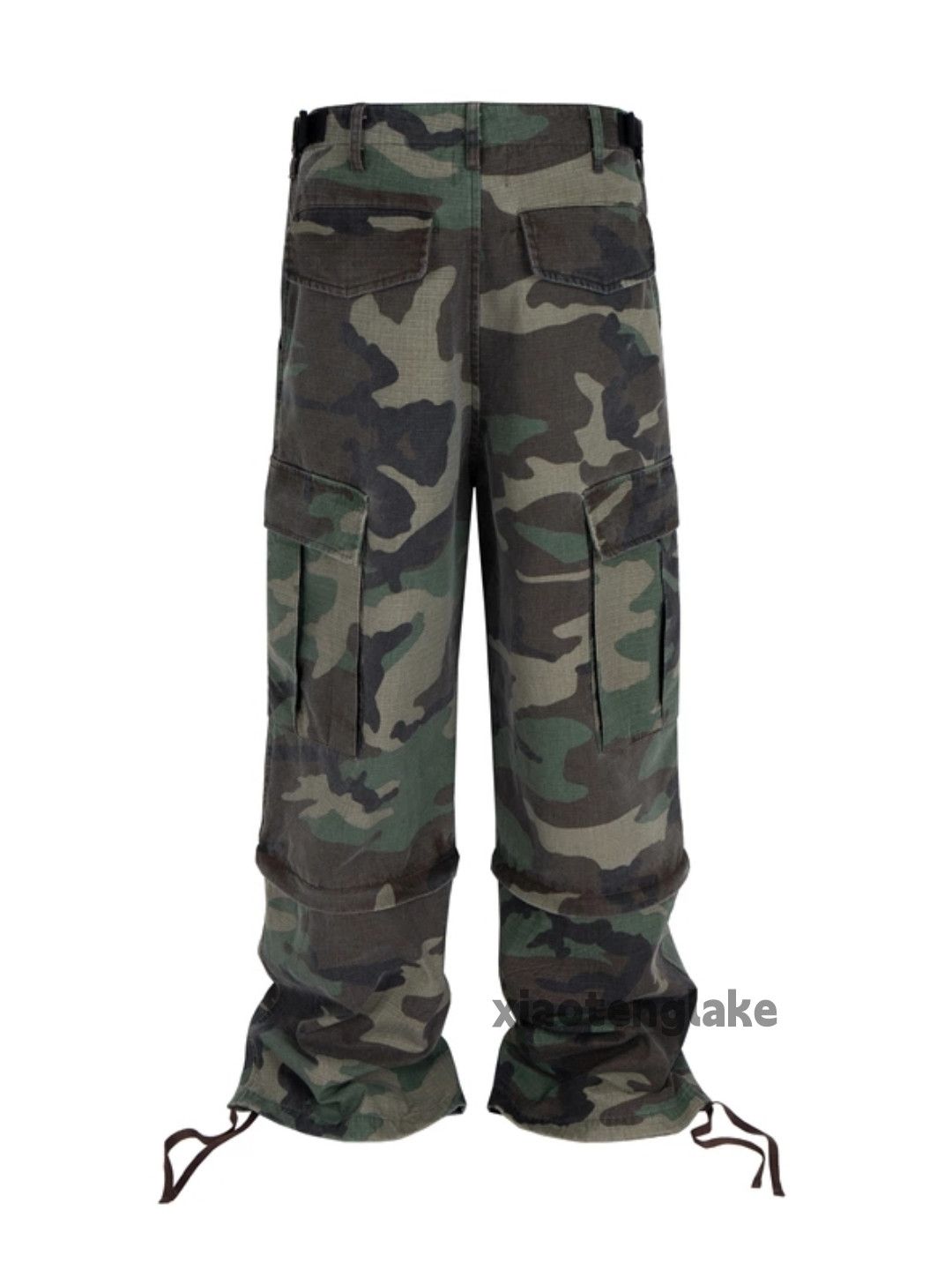 Designer × Japanese Brand × Vintage utility military loose baggy outdoor camo cargo pants Size US 36 / EU 52 - 5 Thumbnail